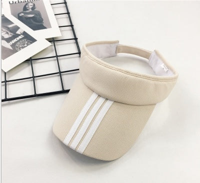 Striped Fashion Women Men Sun Visor Beanie Hats - 𝓢𝓱𝓸𝓹𝓵𝓮𝓬𝔂