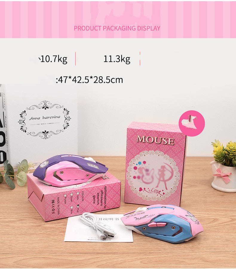 Computer Peripheral Accessories Mute Gaming Mouse - 𝓢𝓱𝓸𝓹𝓵𝓮𝓬𝔂