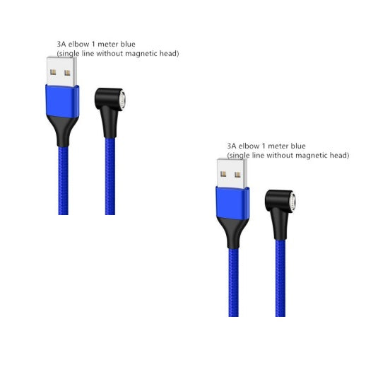 Compatible with Apple , Magnetic USB Cable Fast Charging Micro USB Type C Data Wire Cord Magnet Charger Mobile Phone Cable