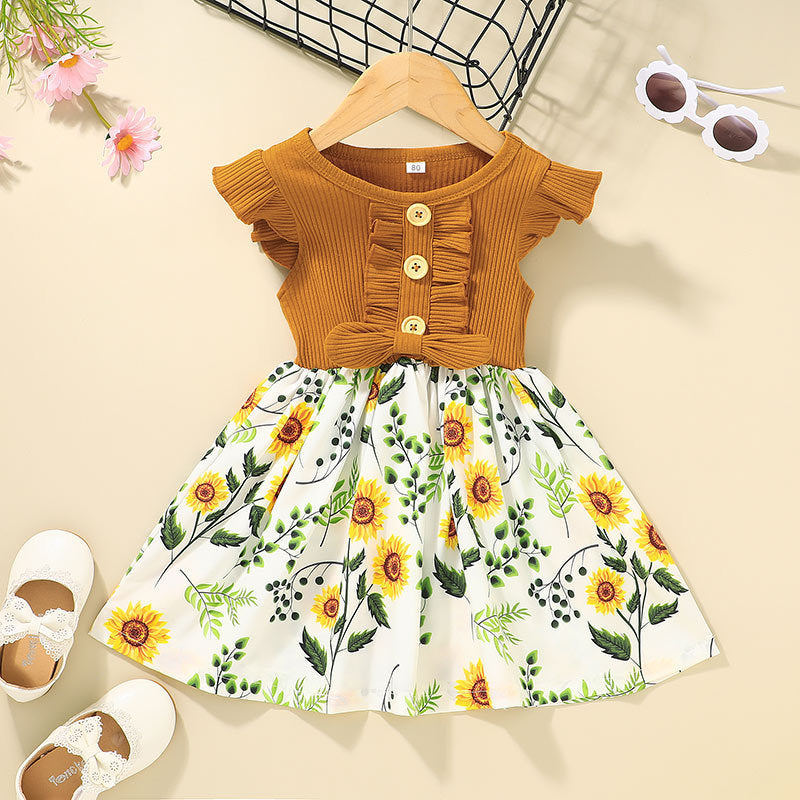 Toddler Kids Baby Girls Clothes Summer Girls Dress - 𝓢𝓱𝓸𝓹𝓵𝓮𝓬𝔂