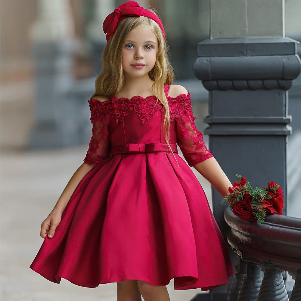 Kids Girls Dress Toddler Tops Skirts Kid Clothes Children - 𝓢𝓱𝓸𝓹𝓵𝓮𝓬𝔂