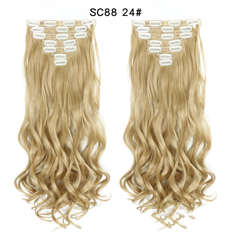 Clip Inhair16 Card Long Curly Wig Patch - 𝓢𝓱𝓸𝓹𝓵𝓮𝓬𝔂