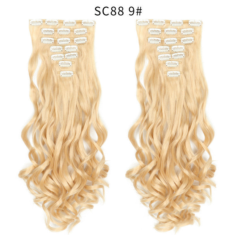 Clip Inhair16 Card Long Curly Wig Patch - 𝓢𝓱𝓸𝓹𝓵𝓮𝓬𝔂