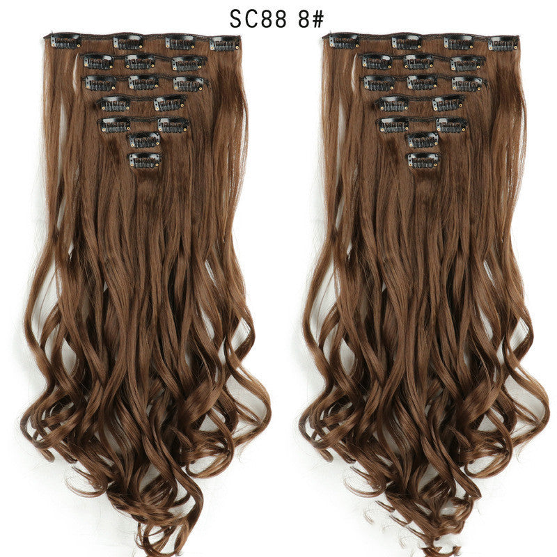 Clip Inhair16 Card Long Curly Wig Patch - 𝓢𝓱𝓸𝓹𝓵𝓮𝓬𝔂