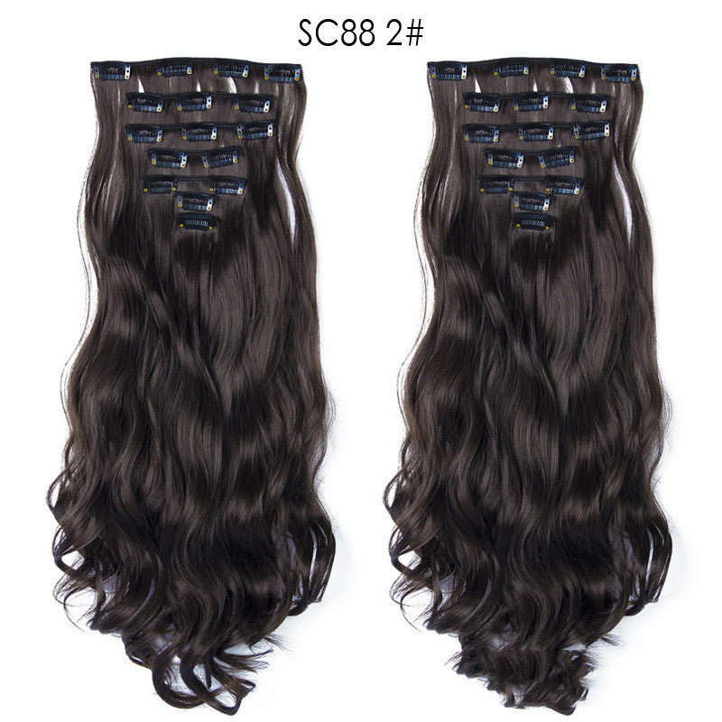 Clip Inhair16 Card Long Curly Wig Patch - 𝓢𝓱𝓸𝓹𝓵𝓮𝓬𝔂