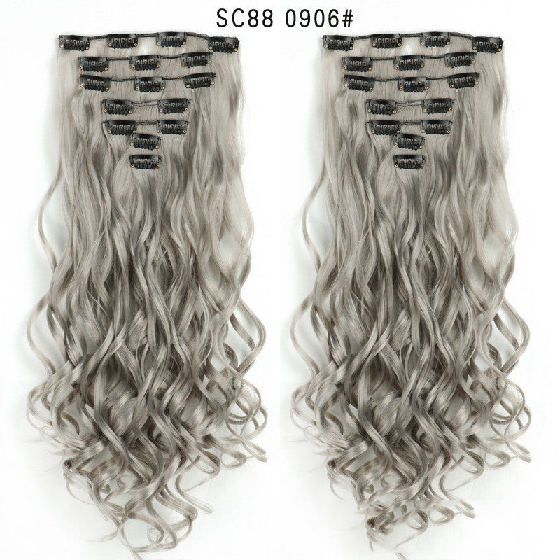 Clip Inhair16 Card Long Curly Wig Patch - 𝓢𝓱𝓸𝓹𝓵𝓮𝓬𝔂