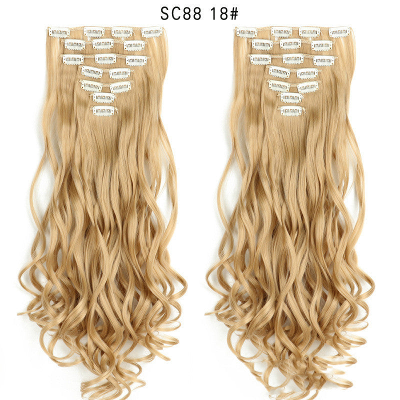 Clip Inhair16 Card Long Curly Wig Patch - 𝓢𝓱𝓸𝓹𝓵𝓮𝓬𝔂