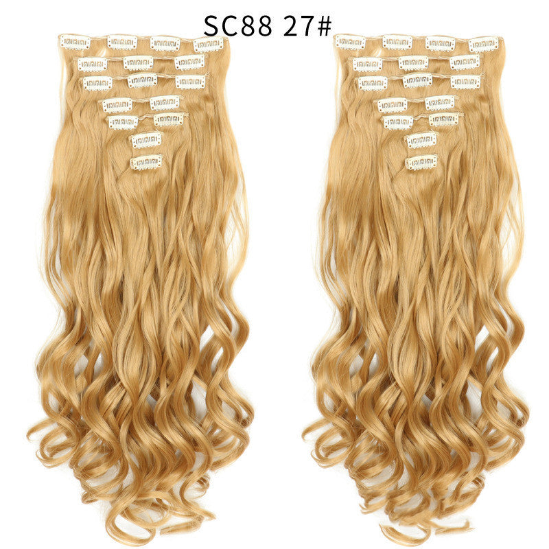 Clip Inhair16 Card Long Curly Wig Patch - 𝓢𝓱𝓸𝓹𝓵𝓮𝓬𝔂