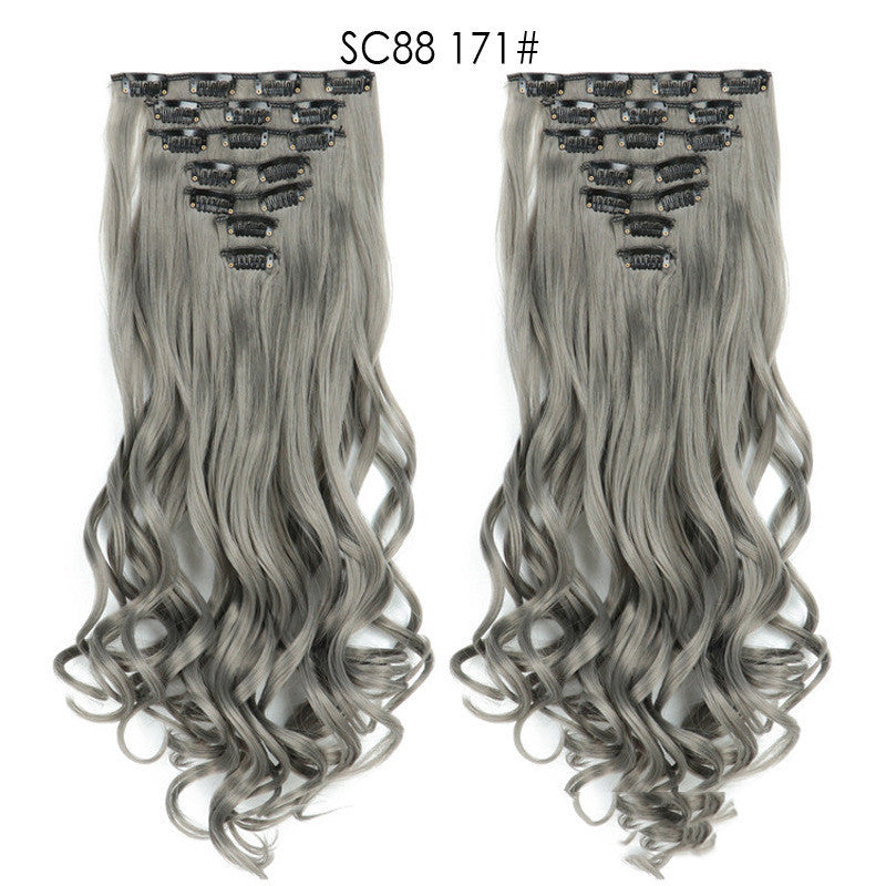 Clip Inhair16 Card Long Curly Wig Patch - 𝓢𝓱𝓸𝓹𝓵𝓮𝓬𝔂