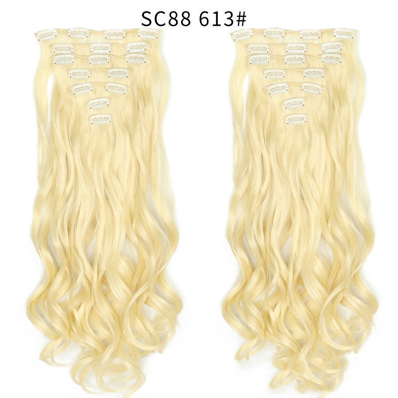 Clip Inhair16 Card Long Curly Wig Patch - 𝓢𝓱𝓸𝓹𝓵𝓮𝓬𝔂