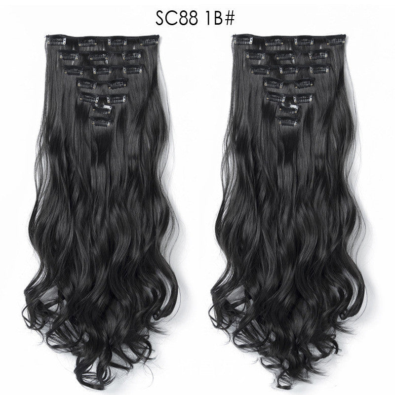 Clip Inhair16 Card Long Curly Wig Patch - 𝓢𝓱𝓸𝓹𝓵𝓮𝓬𝔂