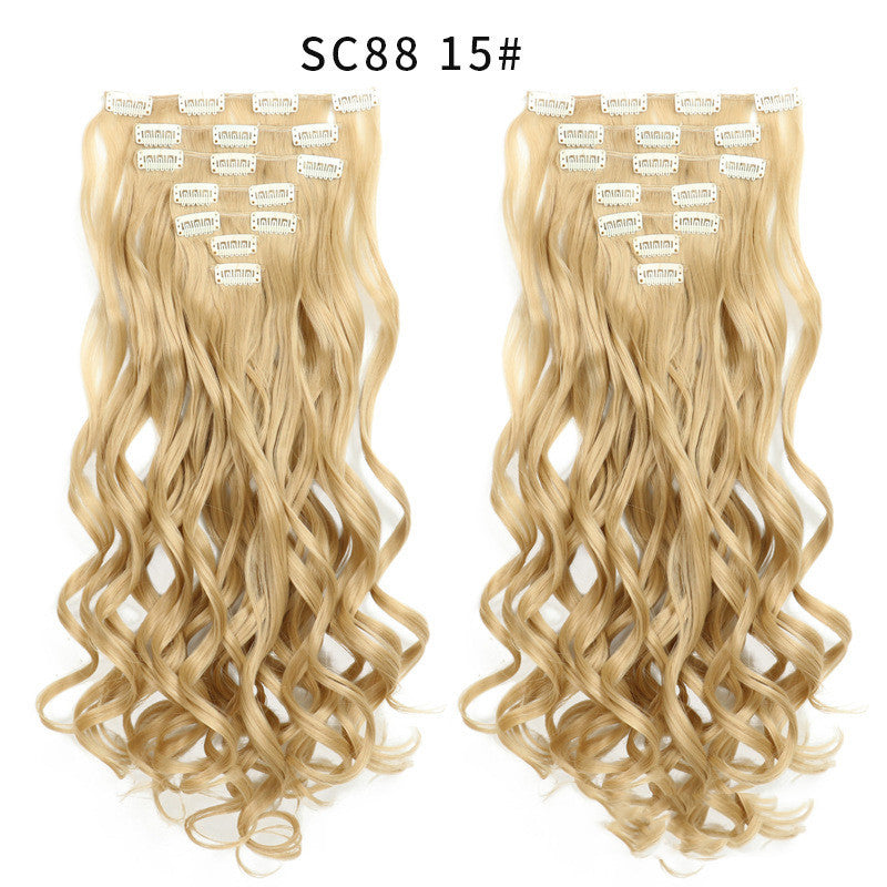 Clip Inhair16 Card Long Curly Wig Patch - 𝓢𝓱𝓸𝓹𝓵𝓮𝓬𝔂