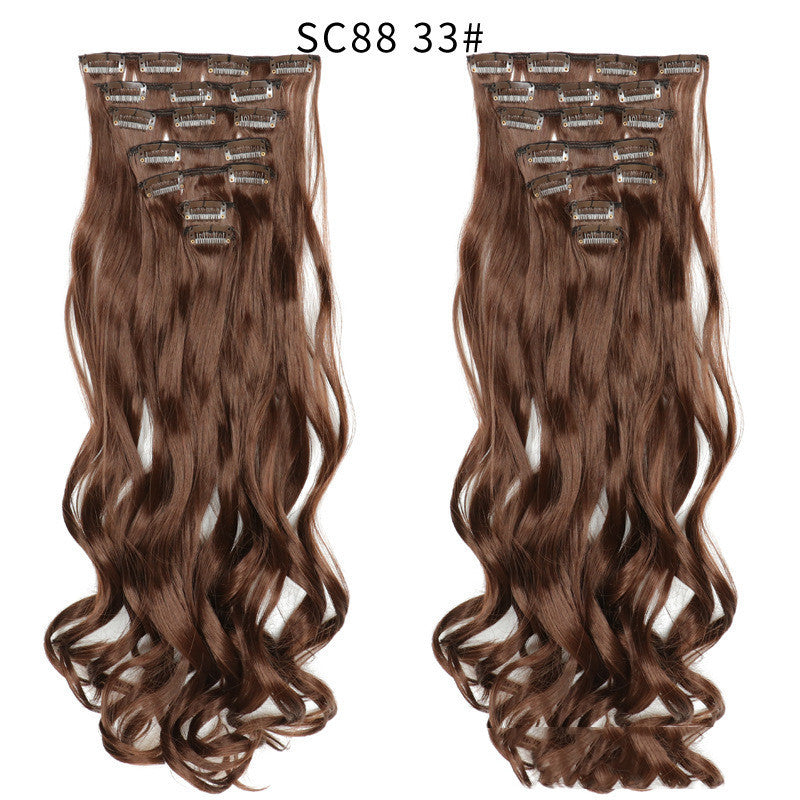 Clip Inhair16 Card Long Curly Wig Patch - 𝓢𝓱𝓸𝓹𝓵𝓮𝓬𝔂