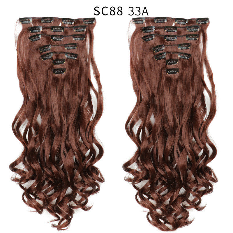 Clip Inhair16 Card Long Curly Wig Patch - 𝓢𝓱𝓸𝓹𝓵𝓮𝓬𝔂