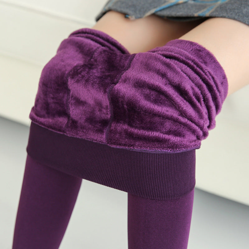 Fashionable Warm Fur Leggings Winter Body Legs Keep Warm - 𝓢𝓱𝓸𝓹𝓵𝓮𝓬𝔂