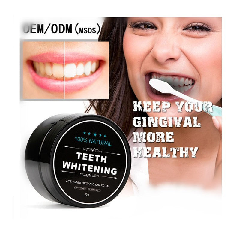 Charcoal Teeth Whitening Powder Activated Coconut Charcoal Teeth Whitening Charcoal Powder Oral Hygiene - 𝓢𝓱𝓸𝓹𝓵𝓮𝓬𝔂
