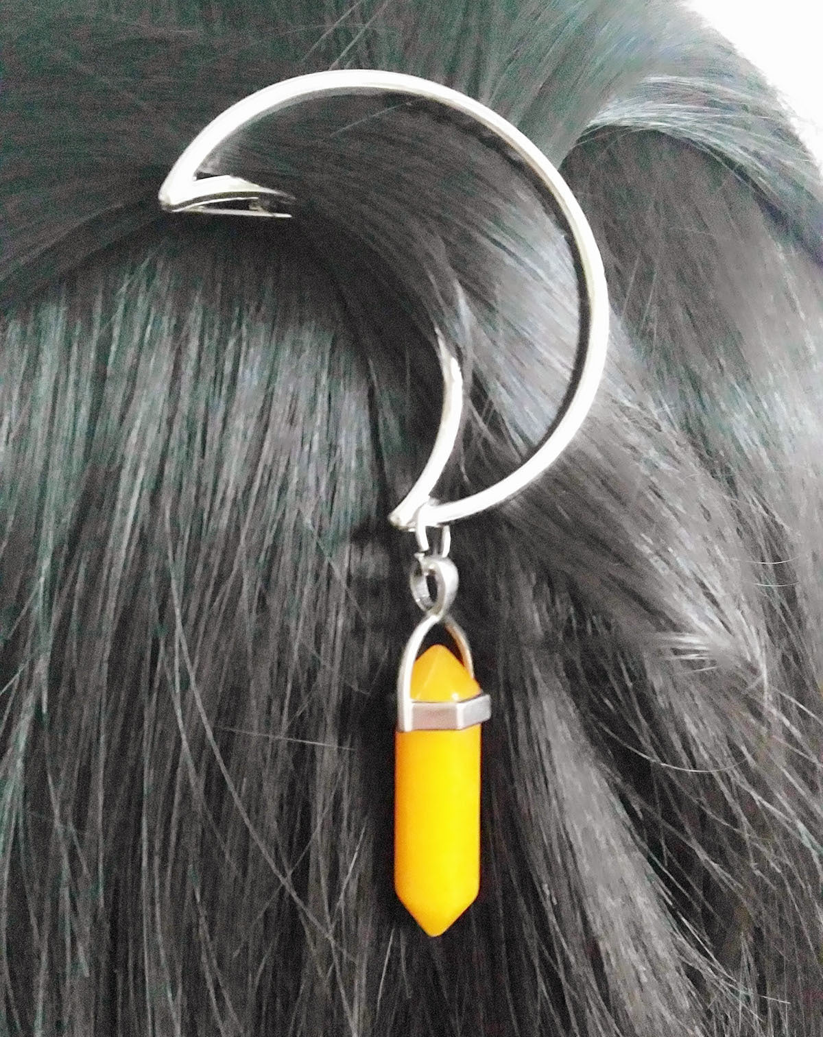 Moon hexagonal hairpin - 𝓢𝓱𝓸𝓹𝓵𝓮𝓬𝔂