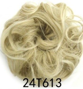 New Trendy Design Women Wavy Curly Messy Hair Bun Synthetic - 𝓢𝓱𝓸𝓹𝓵𝓮𝓬𝔂