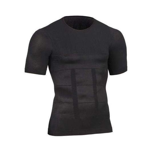 Male Chest Compression T-shirt Fitness Hero Belly Buster Slimming - 𝓢𝓱𝓸𝓹𝓵𝓮𝓬𝔂