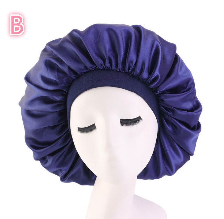Beauty print Satin silk Bonnet sleep night cap - 𝓢𝓱𝓸𝓹𝓵𝓮𝓬𝔂