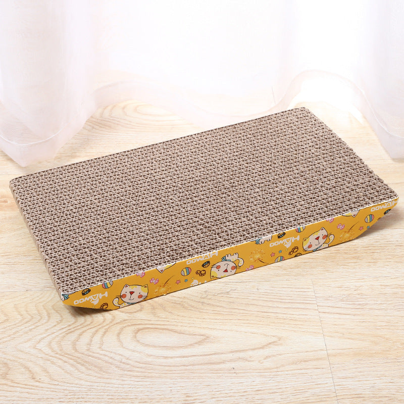 Trapezoidal corrugated cat scratching board - 𝓢𝓱𝓸𝓹𝓵𝓮𝓬𝔂