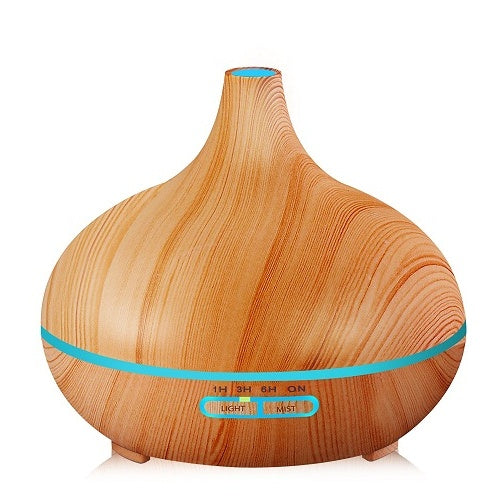 Creative Home Appliance Full Wood Grain Remote Control Aromatherapy Lamp - 𝓢𝓱𝓸𝓹𝓵𝓮𝓬𝔂