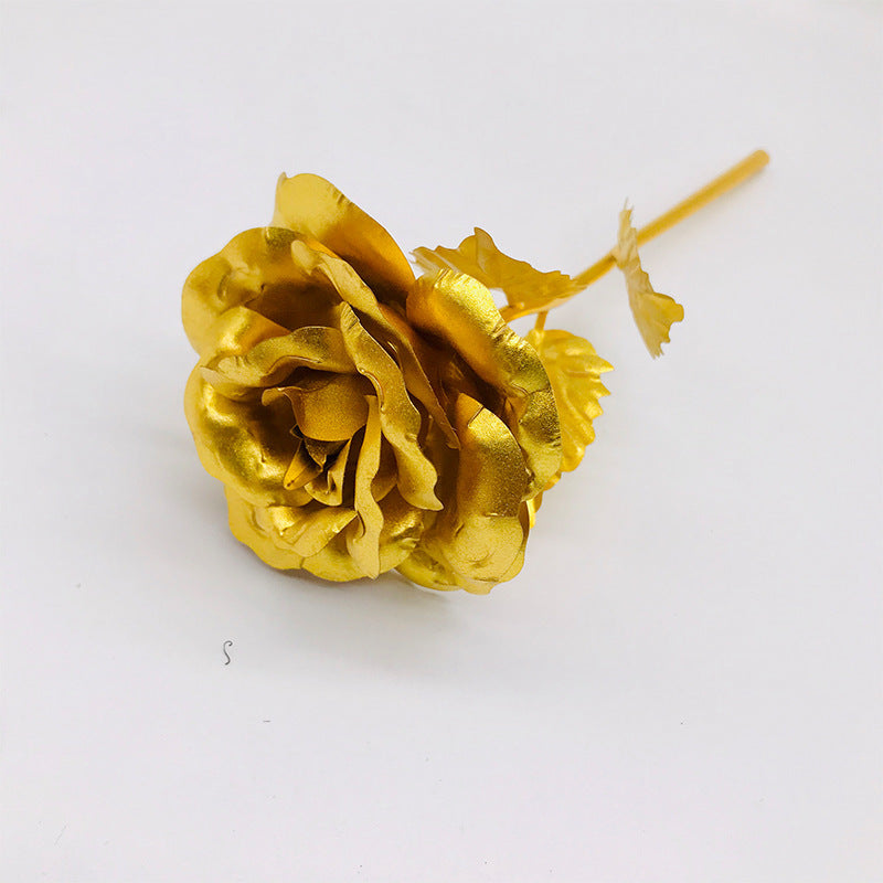24K Luminous Color Gold Rose Flower Set - 𝓢𝓱𝓸𝓹𝓵𝓮𝓬𝔂
