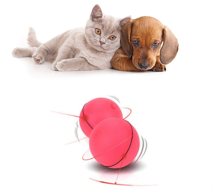 LED Laser Electronic Rolling Pet Funny Cat Toy Ball - 𝓢𝓱𝓸𝓹𝓵𝓮𝓬𝔂