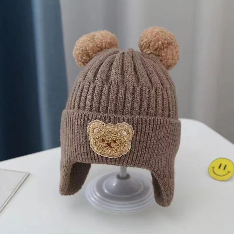 Children's Hat Autumn And Winter Girls Sleeve Cap Korean Style - 𝓢𝓱𝓸𝓹𝓵𝓮𝓬𝔂