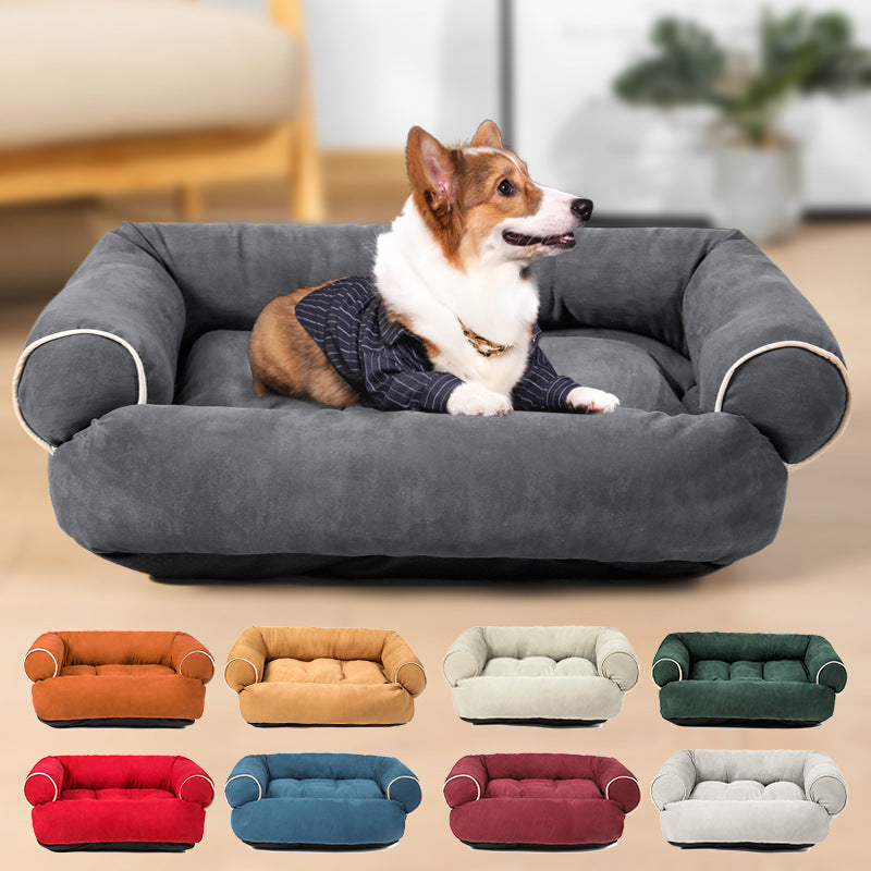 Dog Sofa Bed Sleeping Bag Kennel Cat Puppy Sofa Bed Pet House Winter Warm Beds Cushion - 𝓢𝓱𝓸𝓹𝓵𝓮𝓬𝔂