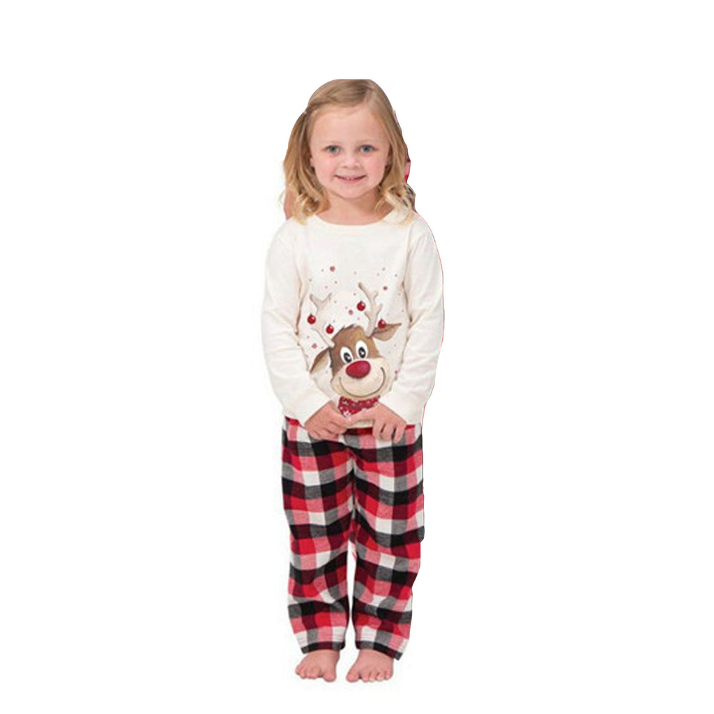 Elk Print Christmas Parent-child Outfit - 𝓢𝓱𝓸𝓹𝓵𝓮𝓬𝔂