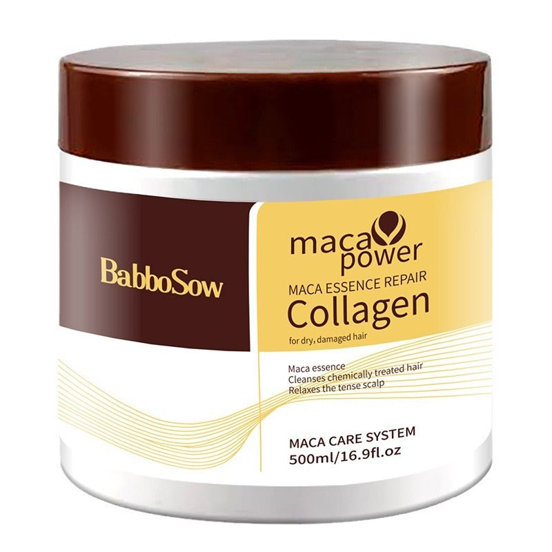 Moisturizing Collagen Hair Mask Hydrating Soft Nourishment Cream Deep Cleansing Hair Care Essential Oil - 𝓢𝓱𝓸𝓹𝓵𝓮𝓬𝔂