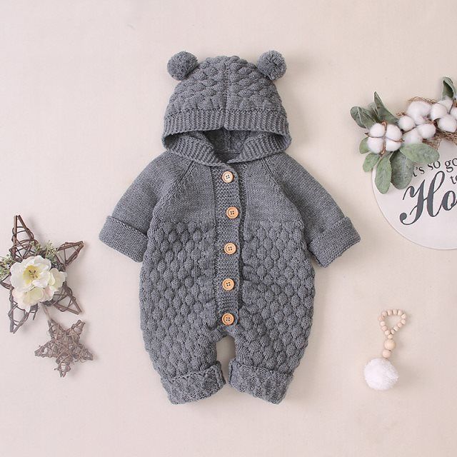 Baby knitted romper - 𝓢𝓱𝓸𝓹𝓵𝓮𝓬𝔂