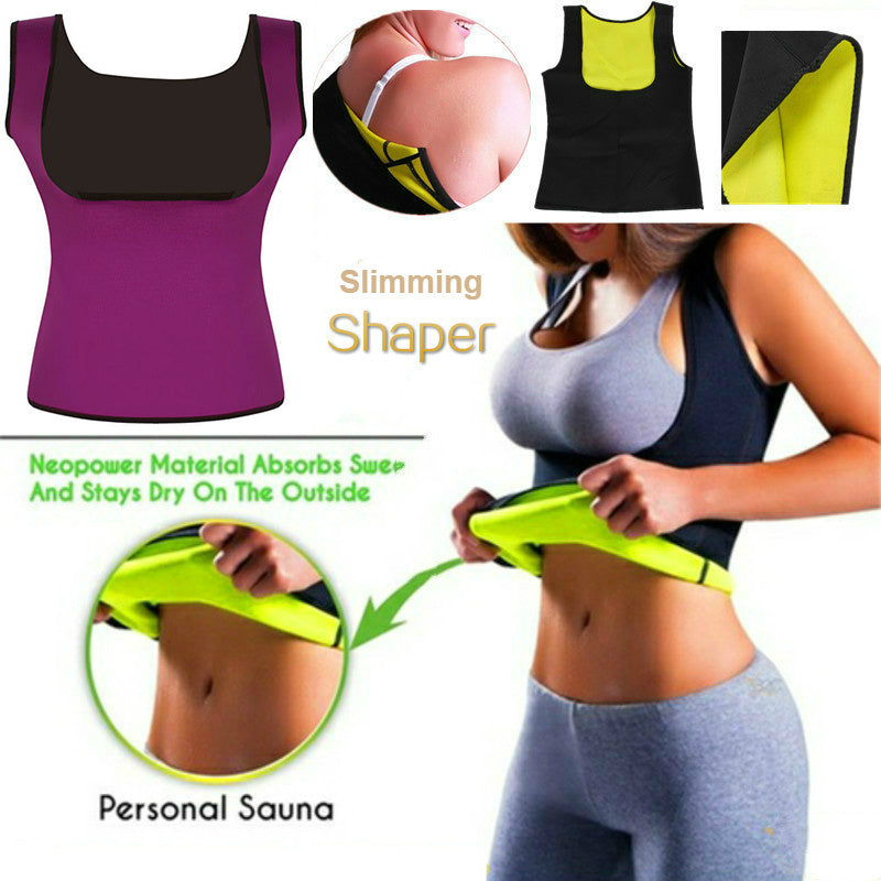 Women Neoprene Shaperwear Waist Traine Push Up Vest Tummy Belly Girdle Body Shaper Waist Cincher Corset - 𝓢𝓱𝓸𝓹𝓵𝓮𝓬𝔂