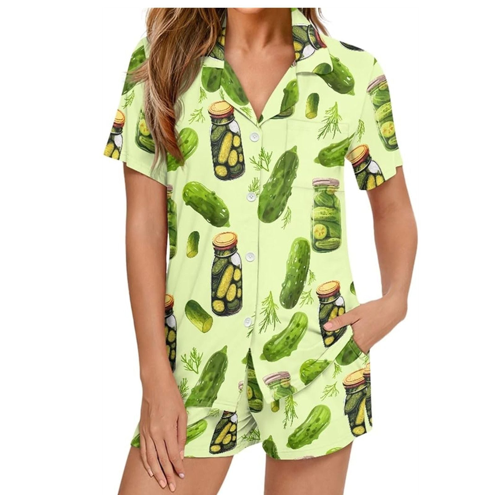 Casual Plus Size Temperament Christmas Tree Printing Suit - 𝓢𝓱𝓸𝓹𝓵𝓮𝓬𝔂