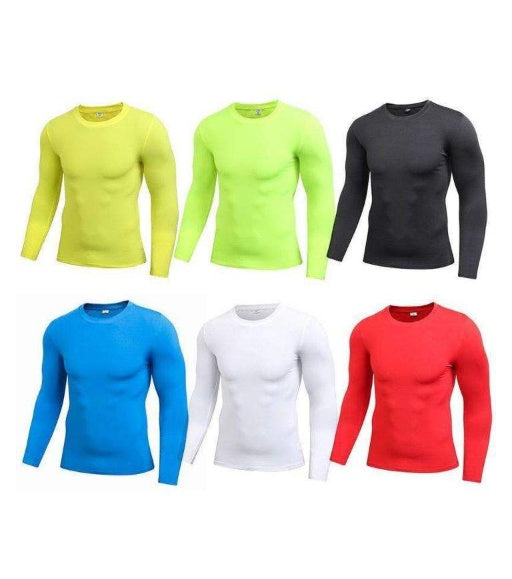 Men's Blank Long Sleeve Compression Top - 𝓢𝓱𝓸𝓹𝓵𝓮𝓬𝔂