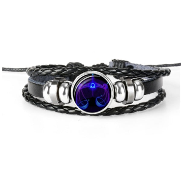 Zodiac Constellation Bracelet Braided Design Bracelet For Men Women Kids - 𝓢𝓱𝓸𝓹𝓵𝓮𝓬𝔂