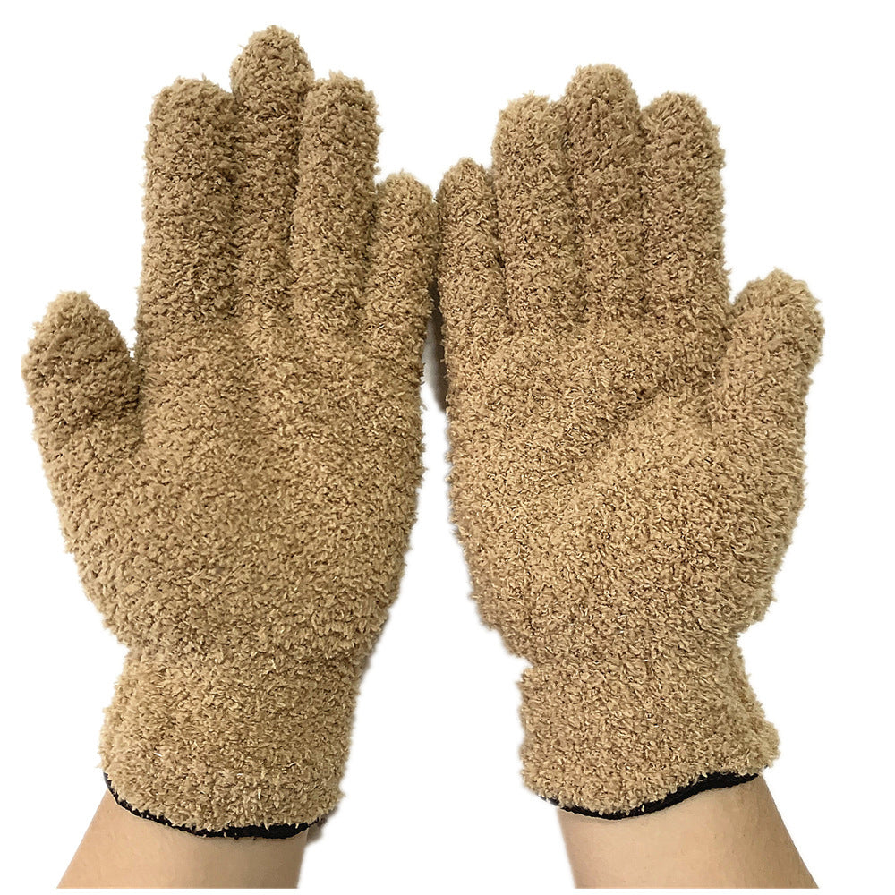 Half Velvet Comfortable Fine Fiber Dust Gloves - 𝓢𝓱𝓸𝓹𝓵𝓮𝓬𝔂