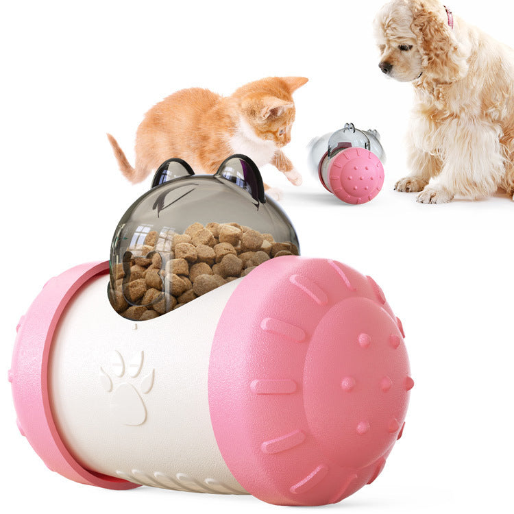 Funny Dog Treat Leaking Toy With Wheel Interactive Toy For Dogs Puppies Cats Pet Products Supplies Accessories - 𝓢𝓱𝓸𝓹𝓵𝓮𝓬𝔂