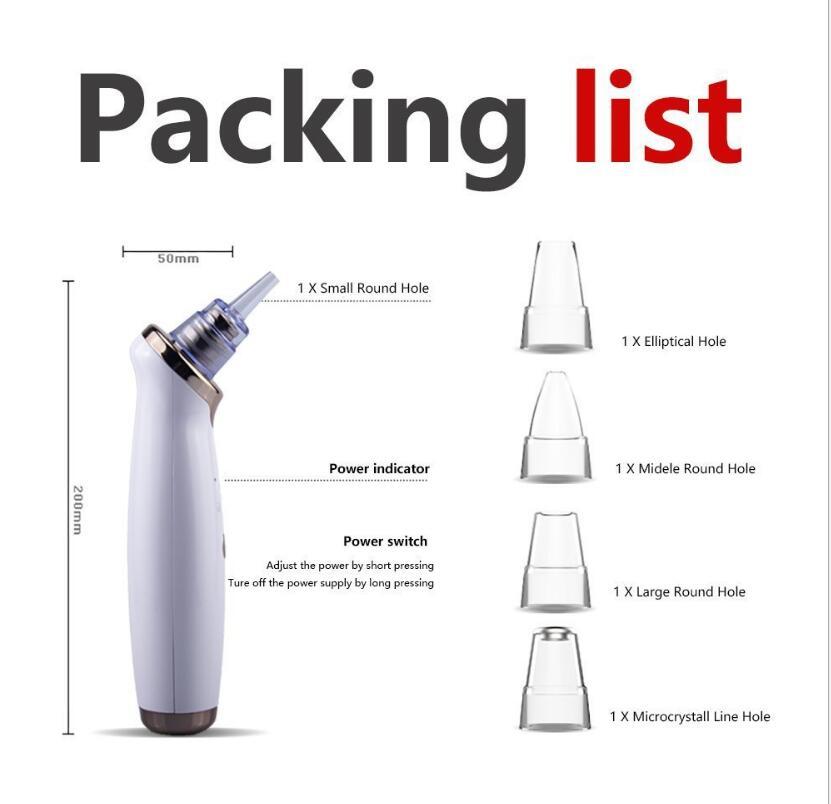Blackhead Instrument Electric Suction Facial Washing Instrument Beauty Acne Cleaning Blackhead Suction Instrument - 𝓢𝓱𝓸𝓹𝓵𝓮𝓬𝔂