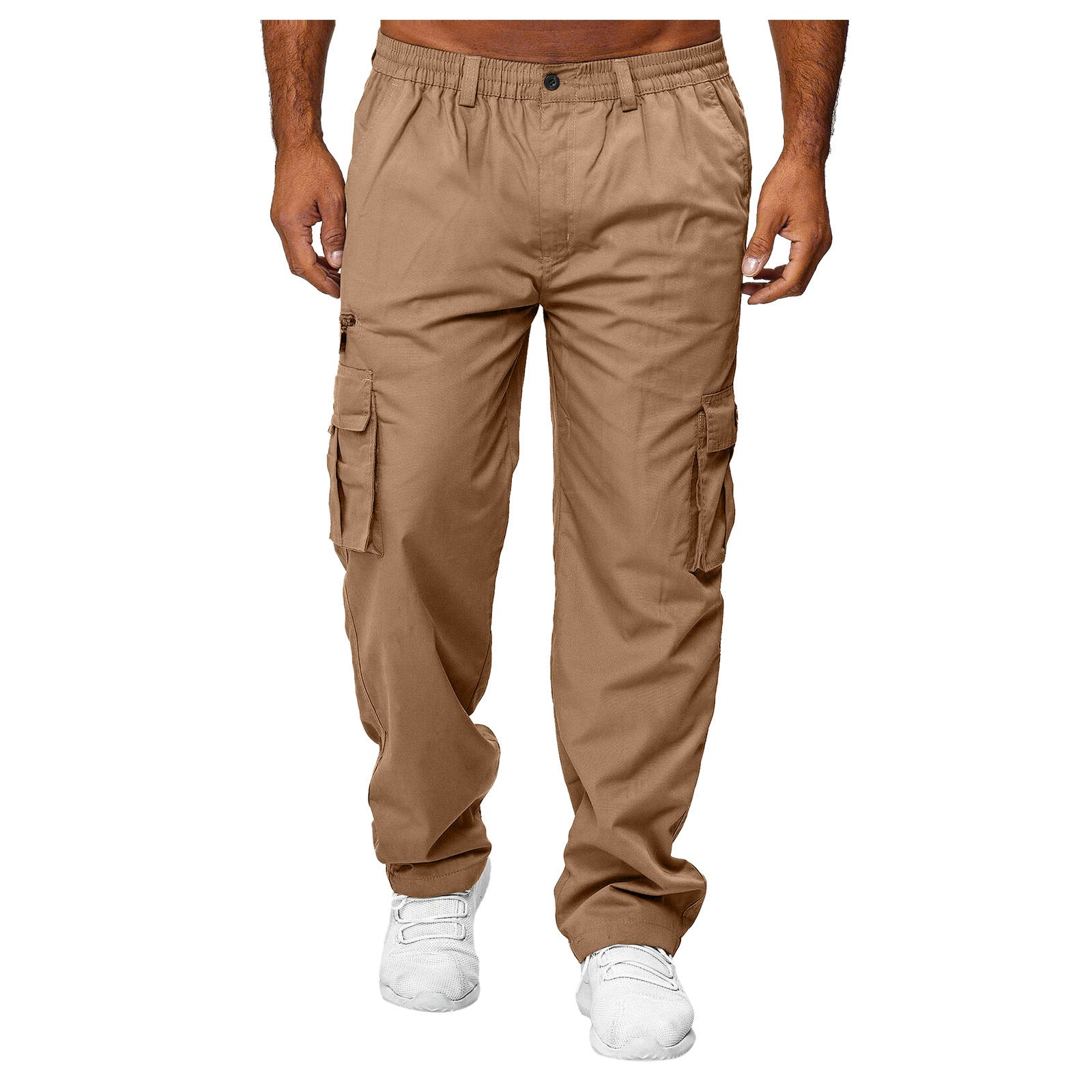 Men's Casual Multi-pocket Loose Straight Cargo Pants - 𝓢𝓱𝓸𝓹𝓵𝓮𝓬𝔂