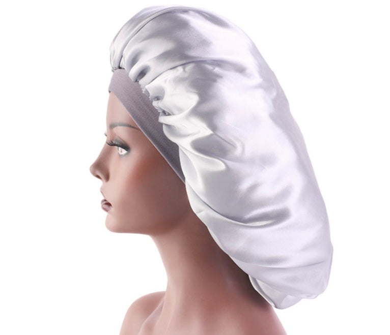 Beauty print Satin silk Bonnet sleep night cap - 𝓢𝓱𝓸𝓹𝓵𝓮𝓬𝔂