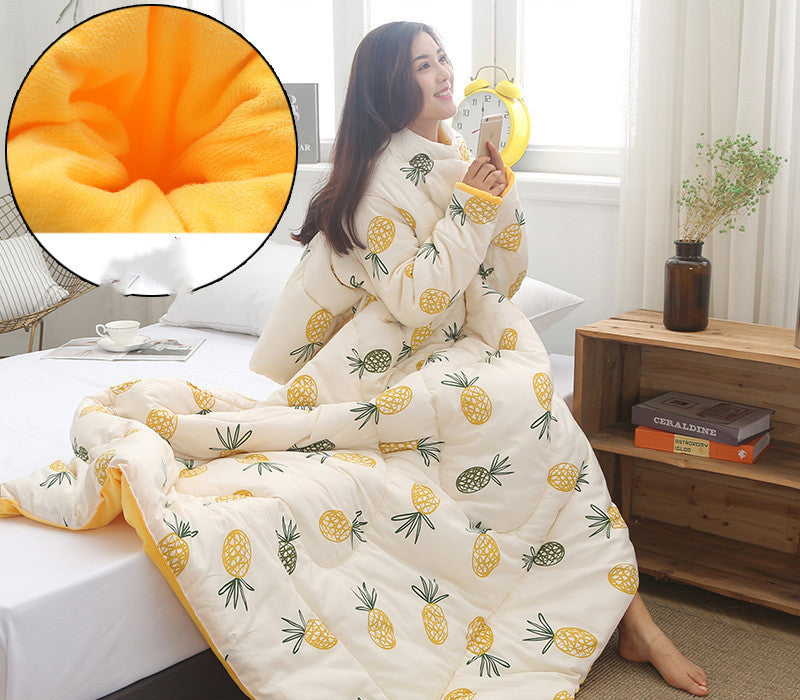 Winter Lazy Quilt with Sleeves - 𝓢𝓱𝓸𝓹𝓵𝓮𝓬𝔂