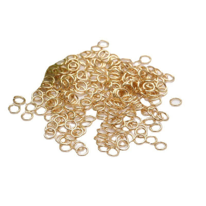 14K Pack Broken Ring Color Retention Diy Ornament - 𝓢𝓱𝓸𝓹𝓵𝓮𝓬𝔂
