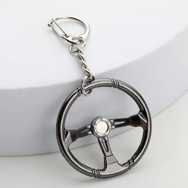 Racing Steering Wheel Cool Modification Car Key Ring - 𝓢𝓱𝓸𝓹𝓵𝓮𝓬𝔂