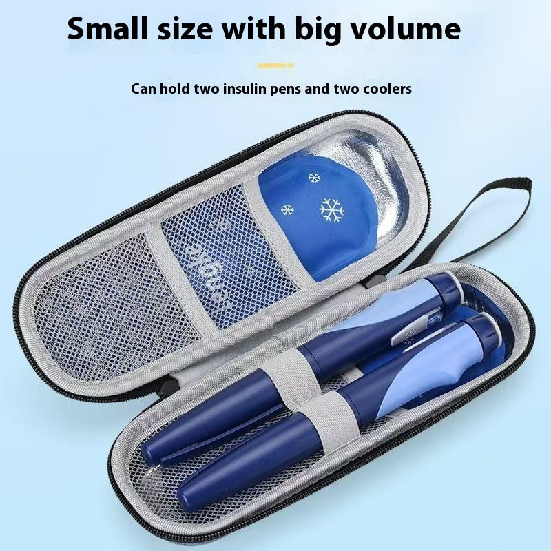 Insulin Cold Storage Bag Portable Ice Pack Hard Case - 𝓢𝓱𝓸𝓹𝓵𝓮𝓬𝔂