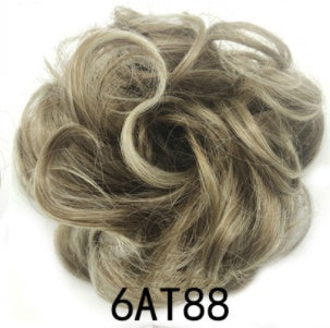 New Trendy Design Women Wavy Curly Messy Hair Bun Synthetic - 𝓢𝓱𝓸𝓹𝓵𝓮𝓬𝔂