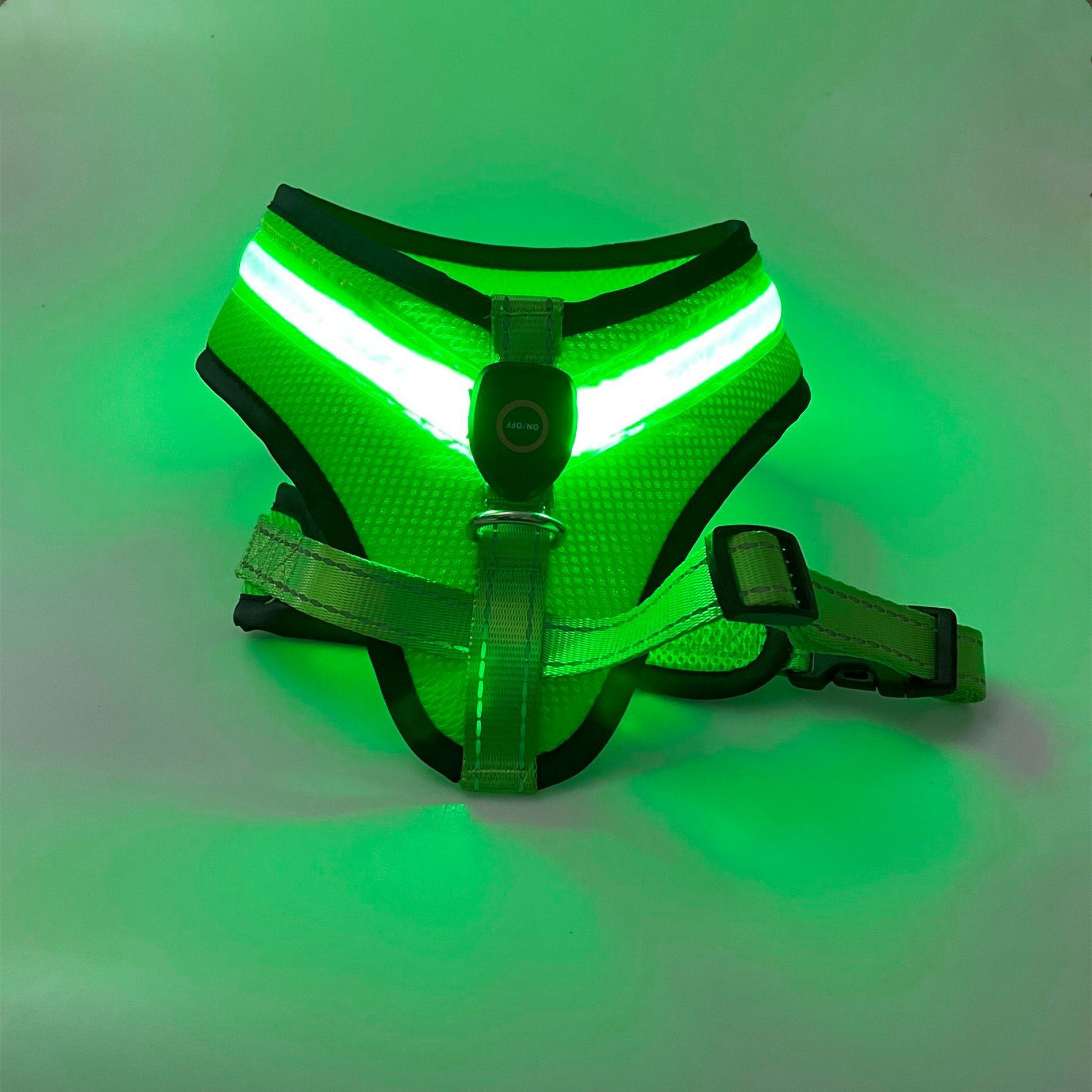 LED Luminous Dog Harness Led USB Charging Dog Chest Strap Vest Pet Safety Reflective Harness Pet Vest For Puppy Large Dog Pet Products - 𝓢𝓱𝓸𝓹𝓵𝓮𝓬𝔂
