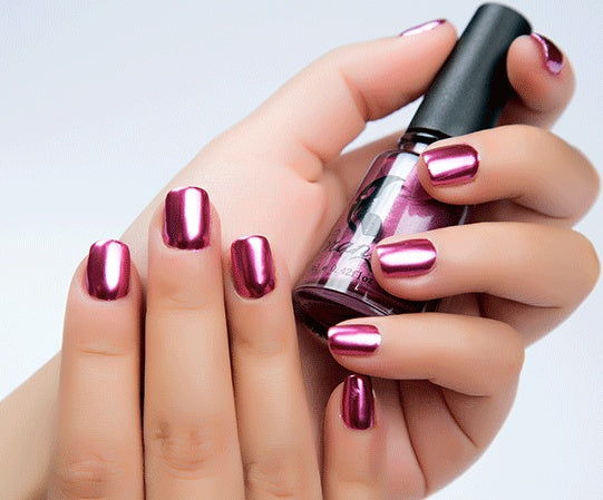 Stainless Steel Color Mirror Silver Nail Polish - 𝓢𝓱𝓸𝓹𝓵𝓮𝓬𝔂