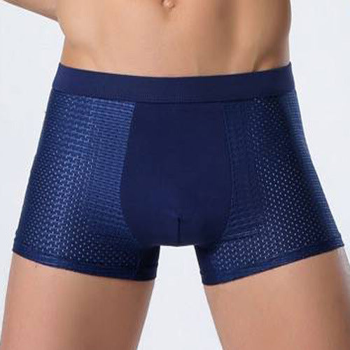Ice silk men's underwear mesh boxer - 𝓢𝓱𝓸𝓹𝓵𝓮𝓬𝔂